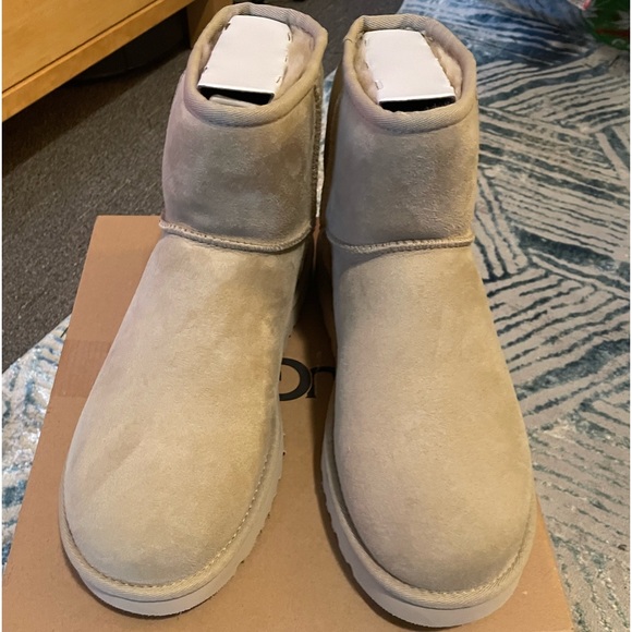 Brand new Ugg classic mini boot Sz10 - Picture 1 of 6